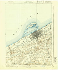 Erie 1900 topographic map thumbnail