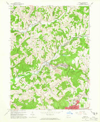 Ernest 1963 topographic map thumbnail