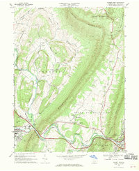 Everett West 1968 topographic map thumbnail