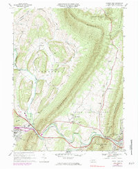 Everett West 1968 topographic map thumbnail