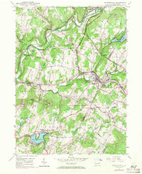 Factoryville 1946 topographic map thumbnail