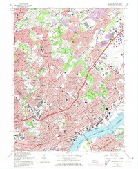 Frankford 1967 topographic map thumbnail
