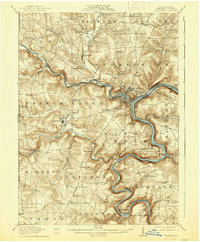 Franklin 1911 topographic map thumbnail