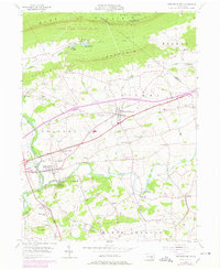 Fredericksburg 1955 topographic map thumbnail