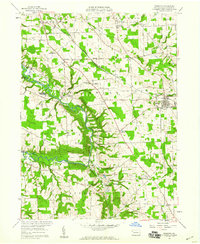 Fredonia 1958 topographic map thumbnail