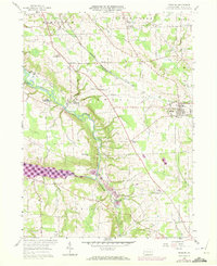 Fredonia 1958 topographic map thumbnail