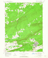 Freeland 1950 topographic map thumbnail