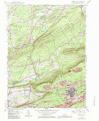 Freeland 1948 topographic map thumbnail