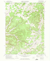 Ellisburg 1969 topographic map thumbnail