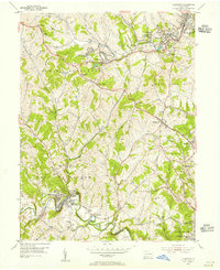 Ellsworth 1954 topographic map thumbnail