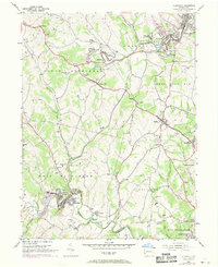 Ellsworth 1954 topographic map thumbnail