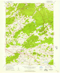 Elverson 1956 topographic map thumbnail