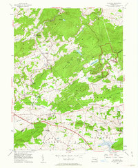 Elverson 1956 topographic map thumbnail