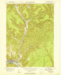 Emporium 1950 topographic map thumbnail