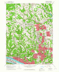 Emsworth 1960 topographic map preview