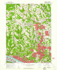 Emsworth 1960 topographic map thumbnail