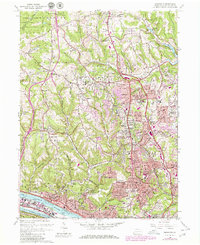 Emsworth 1960 topographic map thumbnail