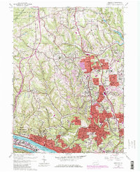 Emsworth 1960 topographic map thumbnail