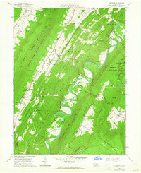 Entriken 1963 topographic map thumbnail