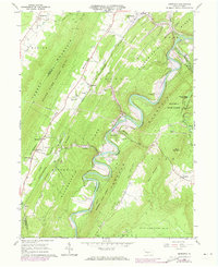 Entriken 1963 topographic map thumbnail