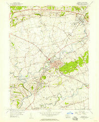 Ephrata 1956 topographic map thumbnail