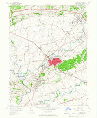 Ephrata 1956 topographic map thumbnail