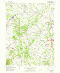 Fairfield 1951 topographic map thumbnail