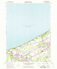 Fairview 1957 topographic map thumbnail