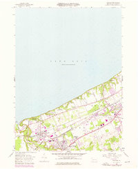 Fairview 1957 topographic map thumbnail