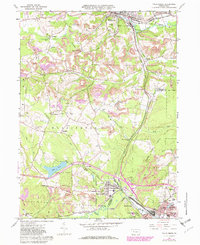 Falls Creek 1966 topographic map thumbnail
