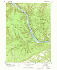 Farrandsville 1966 topographic map thumbnail