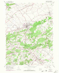 Fleetwood 1956 topographic map thumbnail