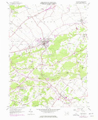 Fleetwood 1956 topographic map thumbnail