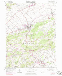 Fleetwood 1956 topographic map thumbnail