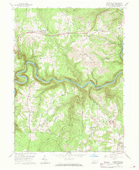 Frenchville 1959 topographic map thumbnail