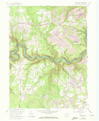 Frenchville 1959 topographic map thumbnail