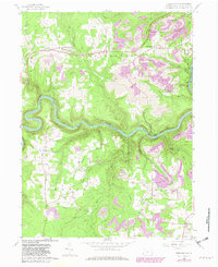 Frenchville 1959 topographic map thumbnail