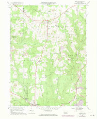 Fryburg 1967 topographic map thumbnail