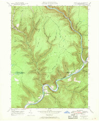 Cedar Run 1946 topographic map thumbnail