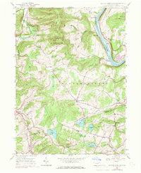 Center Moreland 1946 topographic map thumbnail
