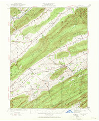 Centre Hall 1924 topographic map thumbnail