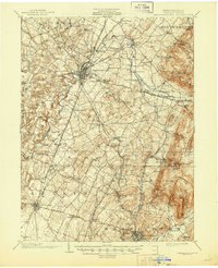 Chambersburg 1902 topographic map thumbnail