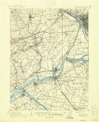 Burlington 1906 topographic map thumbnail