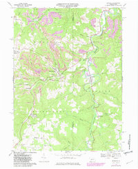 Burnside 1968 topographic map thumbnail