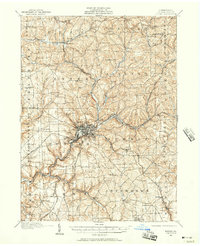 Butler 1909 topographic map thumbnail
