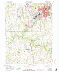 Butler 1958 topographic map thumbnail