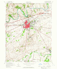 Carlisle 1952 topographic map thumbnail