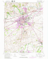 Carlisle 1952 topographic map thumbnail