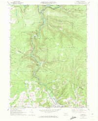 Carman 1970 topographic map thumbnail