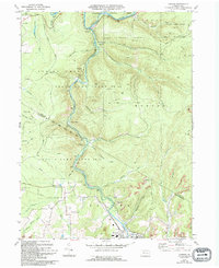 Carman 1970 topographic map thumbnail